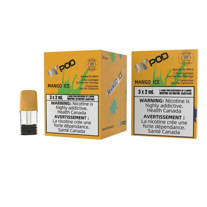 Mypod Stlth PopHit Pod 3x2mL Mango Ice