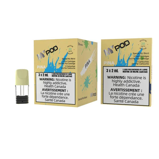 Mypod Stlth PopHit Pod 3x2mL Pina Colda