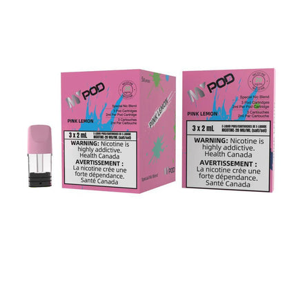 Mypod Stlth PopHit Pod 3x2mL Pink Lemon