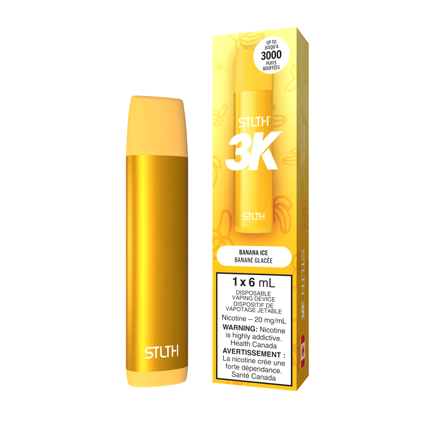 Stlth 3k Vape Banana Ice