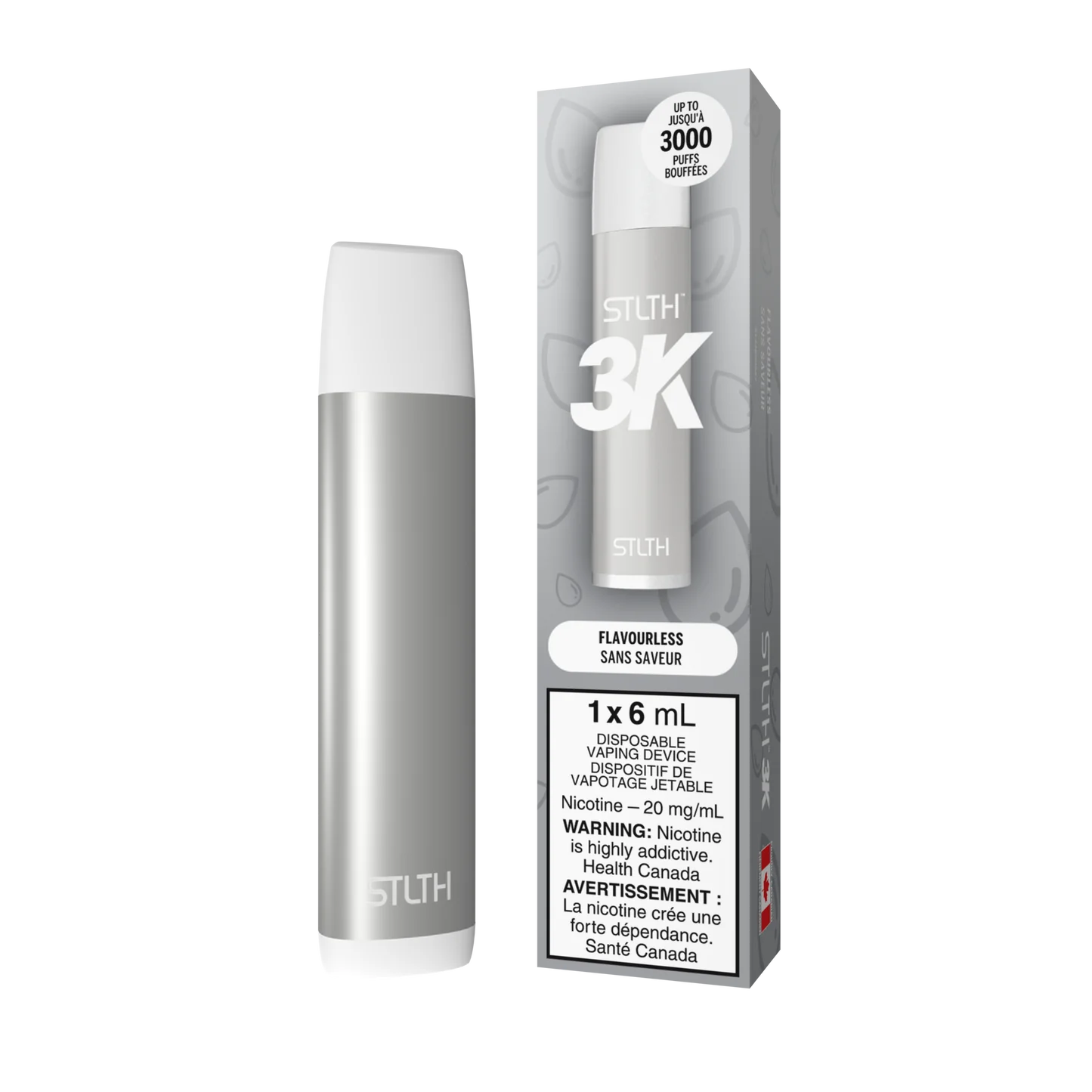 Stlth 3k Vape Flavourless