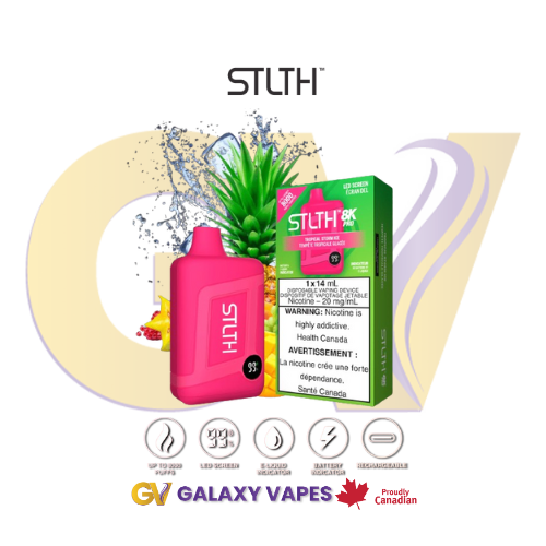 Stlth 8k Pro Rechargeable Vape 