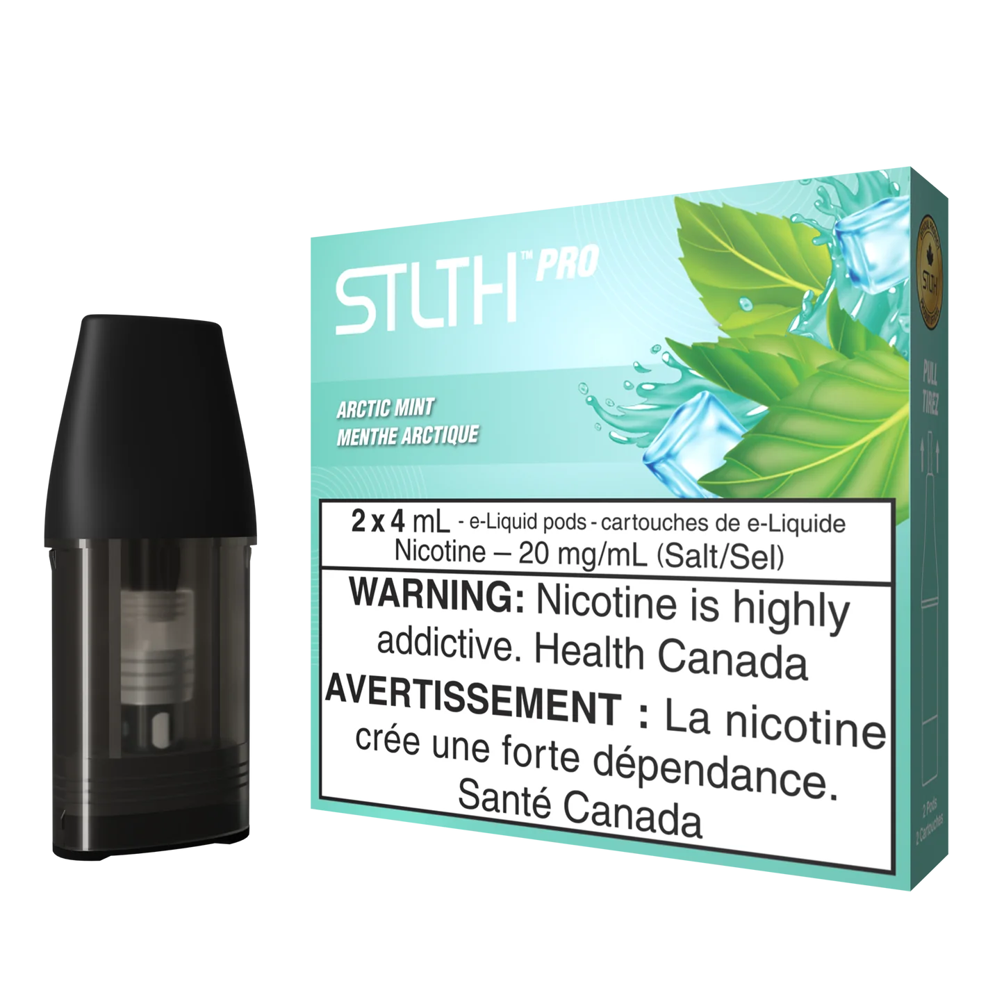 Stlth Pro Pod Mesh Coil 2x4ml Arctic Mint