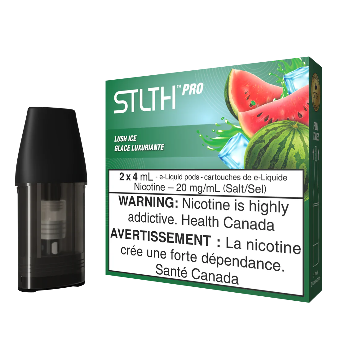 Stlth Pro Pod Mesh Coil 2x4ml Lush Ice