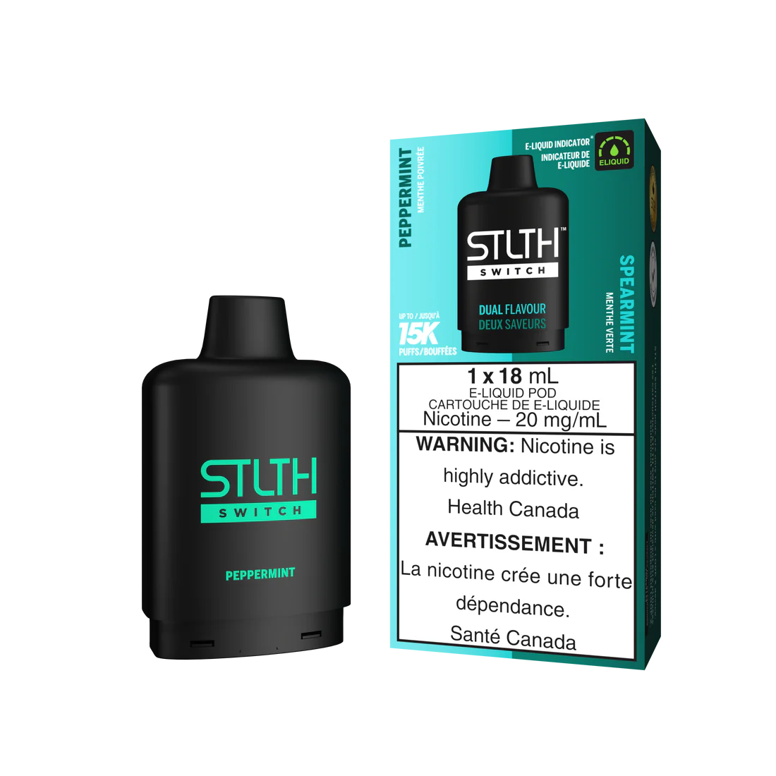  Stlth Switch 15k Pod Peppermint & Spearmint