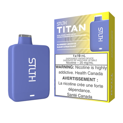 Stlth Titan Rechargeable Vape Blueberry Lemon Ice