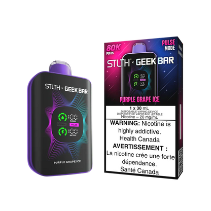 stlth x geekbar 80k purple grape ice 20mg