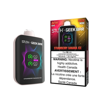 stlth x geekbar 80k strawberry banana ice 20mg