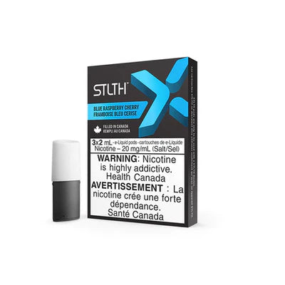 Stlth X Pod 3X2mL Blue Raspberry Cherry