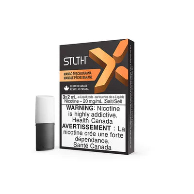 Stlth X Pod 3X2mL Mango Peach Banana