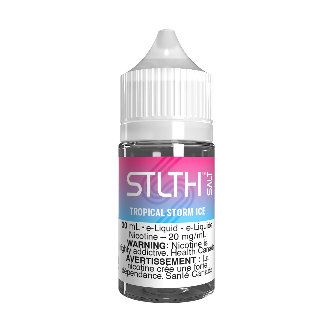 vape juice stlth salt tropical storm ice 20mg 30ml