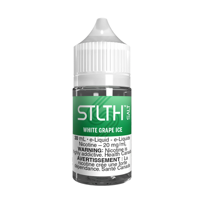 vape juice stlth salt white grape ice 20mg 30ml